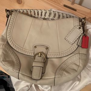 Coach leather purse